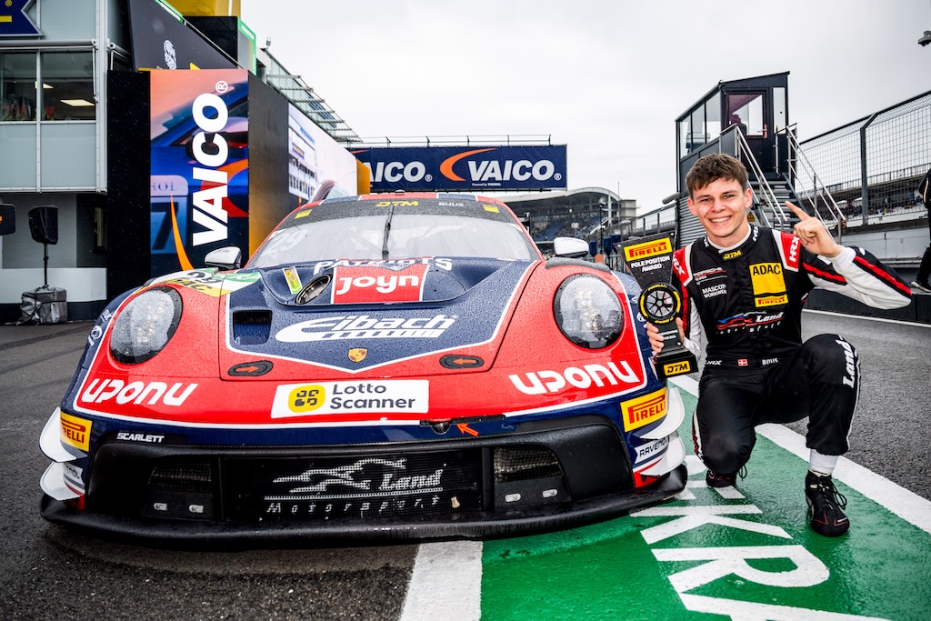 Bastian Buus sluttede DTM-sæsonen med topresultater.
(Foto: Land-Motorsport)